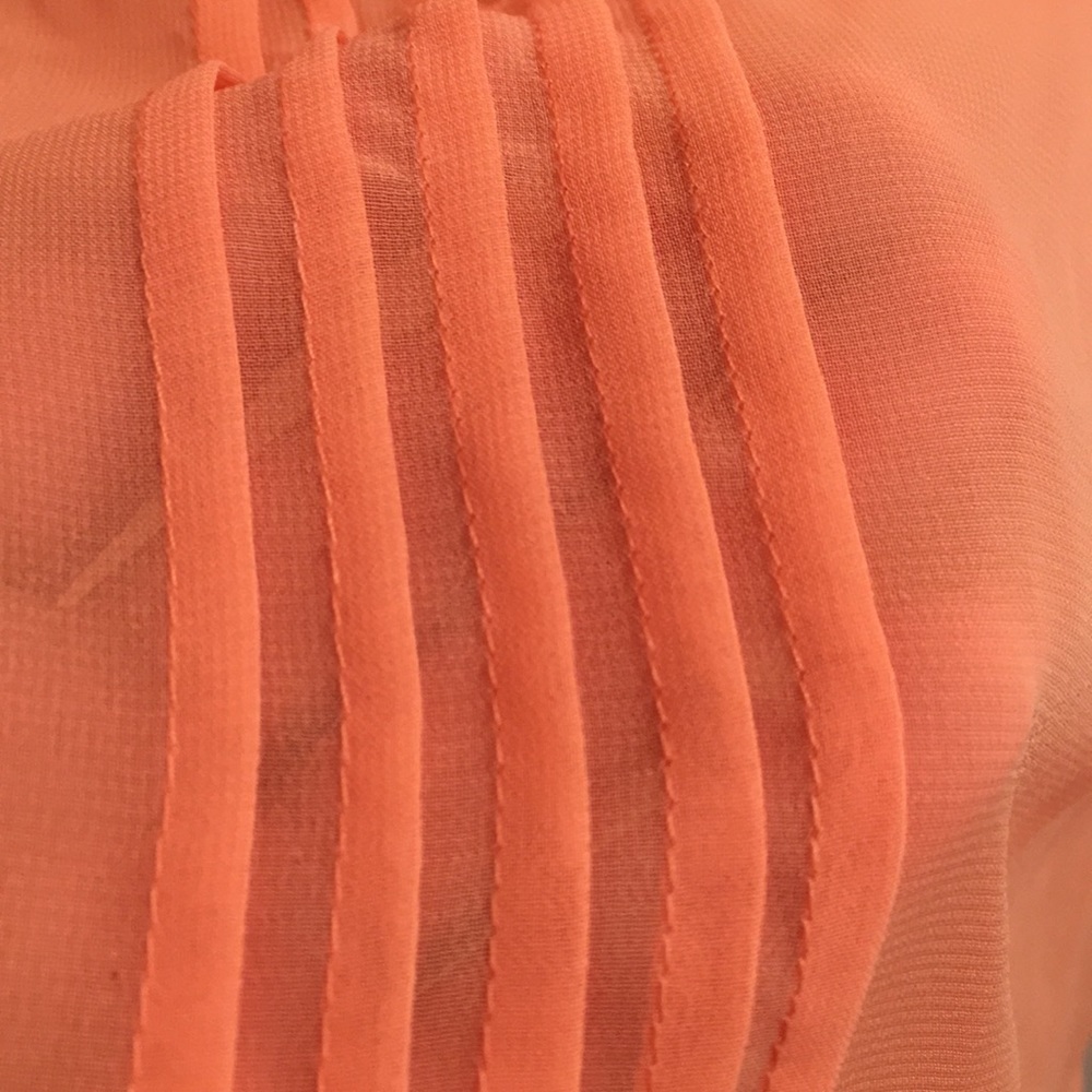 EUC Sleeveless sheer Blouse / Loose fit - Picture 11 of 14